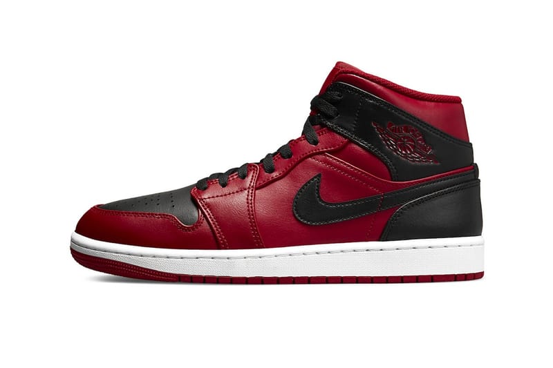 Jumpman Brings an Inverted Bred Colorway to This Air Jordan 1 Mid