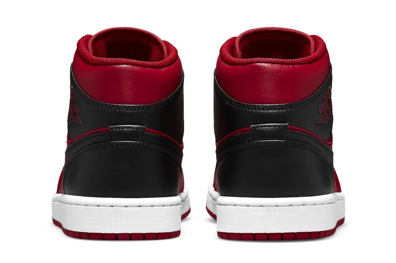 Nike Air Jordan 1 Mid Reverse Bred Red Black Price Release Date