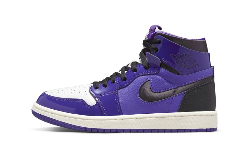 Nike Air Jordan 1 Zoom CMFT Purple Patent Official Look Price Release Date