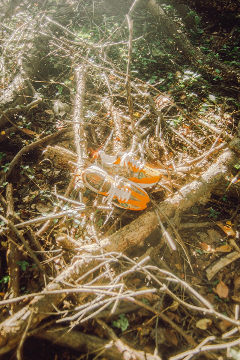 atmos x New Balance 327 "Realtree" Official Look Camo Orange Brown Wide Angle