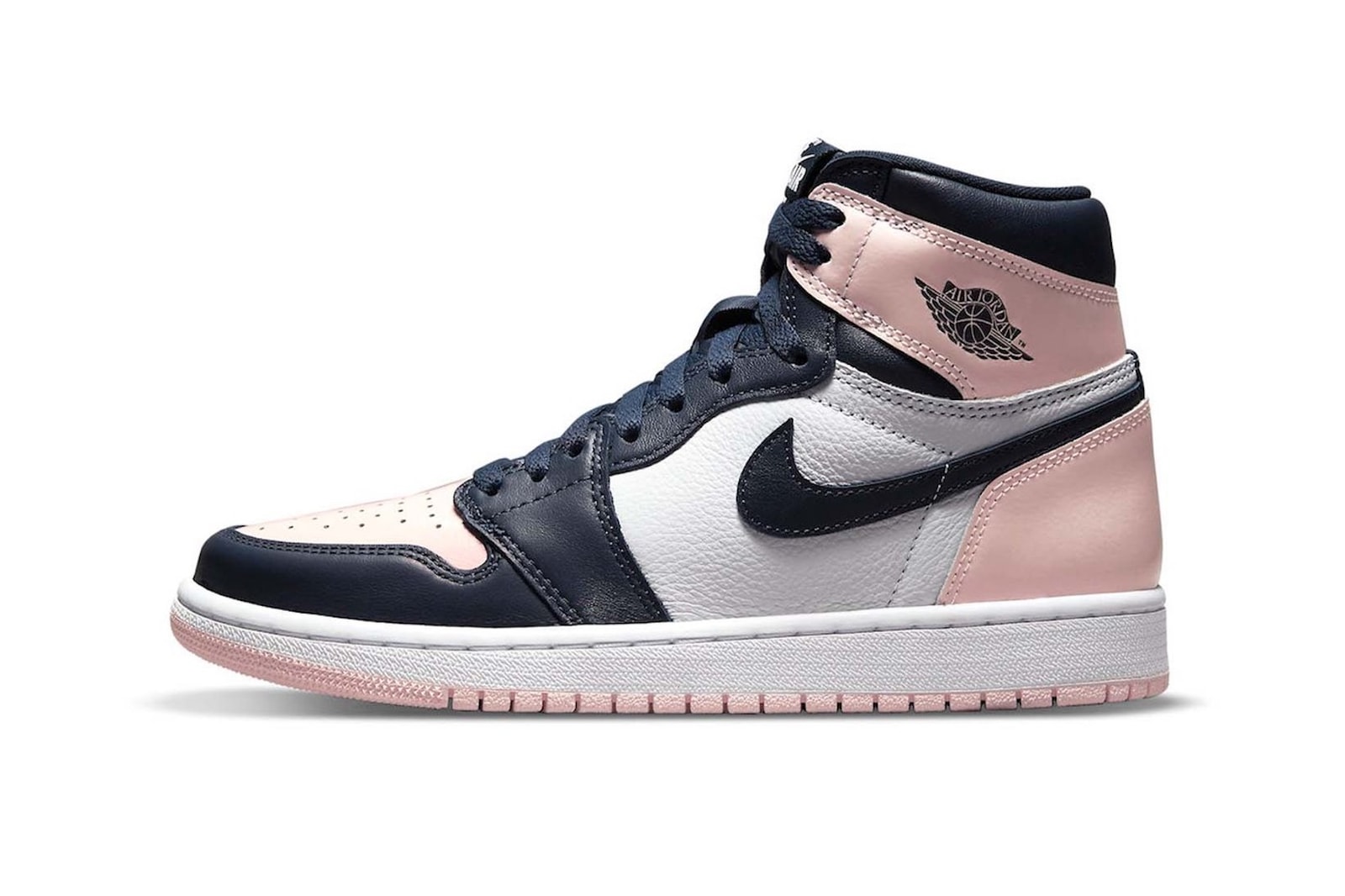 Air Jordan 1 High Bred Patent Bubblegum Black Red White Pink Sneakers Footwear Shoes Kicks Sneakerhead