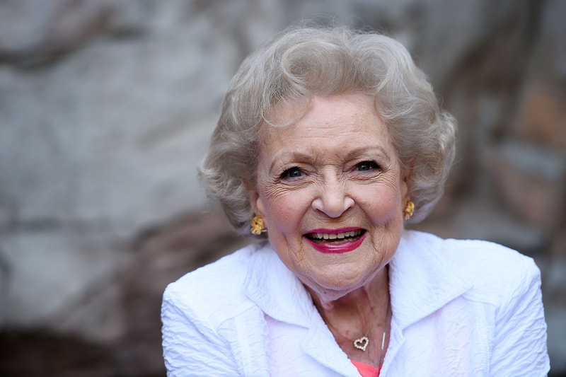 Hollywood Icon Golden Girl Actress Betty White 