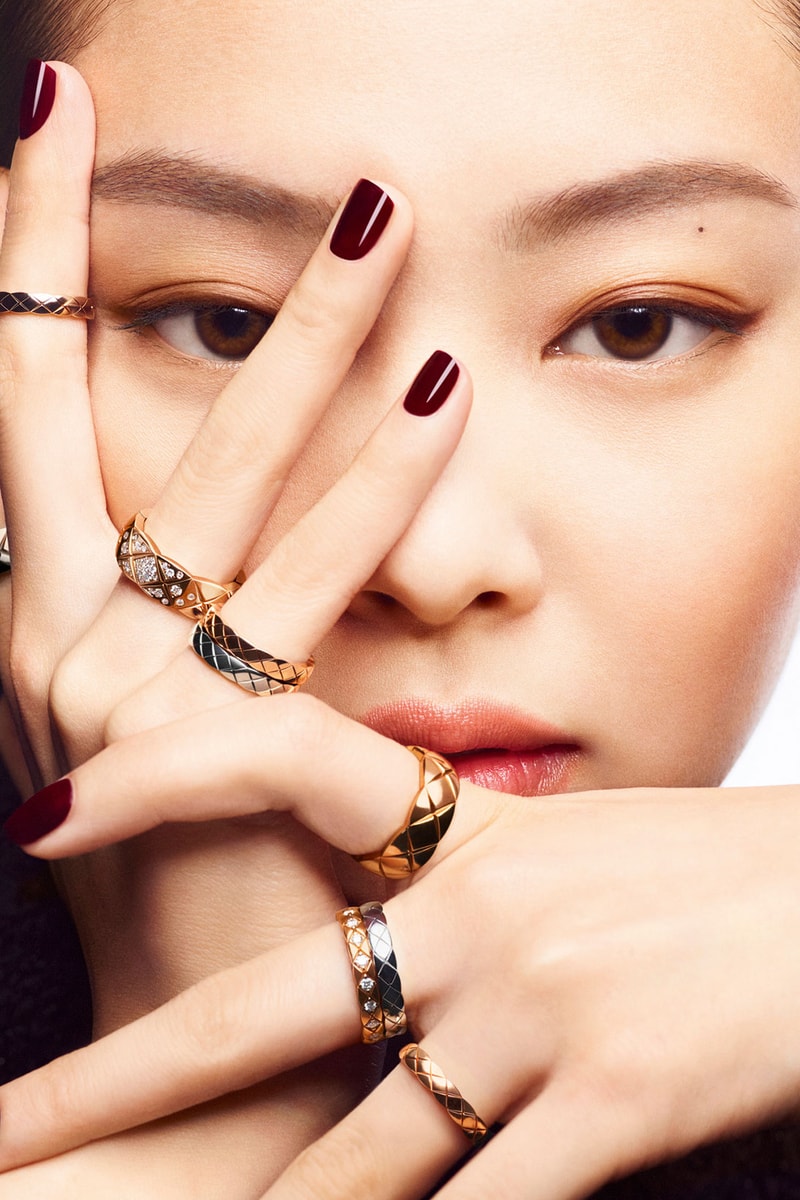 BLACKPINK Jennie Chanel Jewelry Coco Crush Campaign Rings