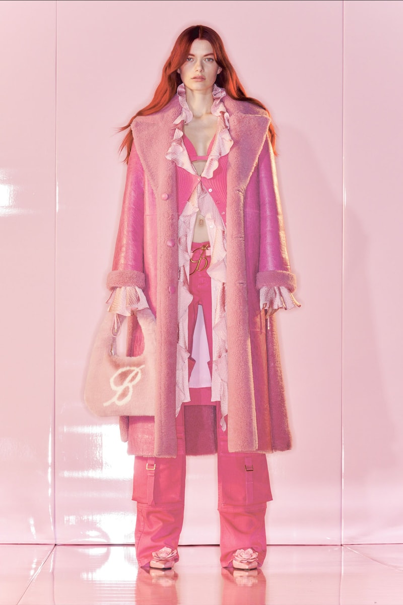 Blumarine Pre-Fall Collection Lookbook Pink Dresses Knitwear Images