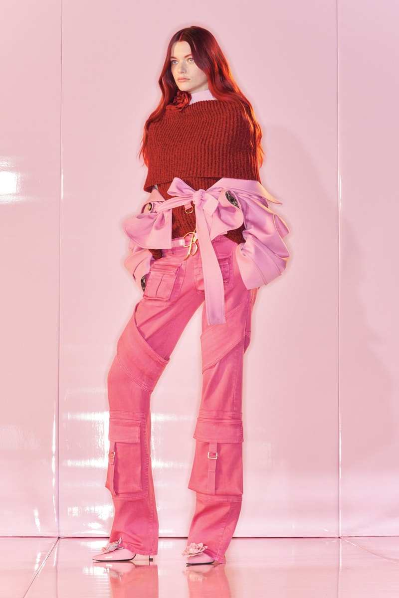 Blumarine Pre-Fall Collection Lookbook Pink Dresses Knitwear Images