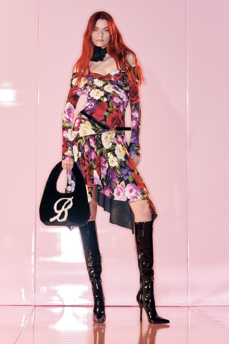 Blumarine Pre-Fall Collection Lookbook Pink Dresses Knitwear Images