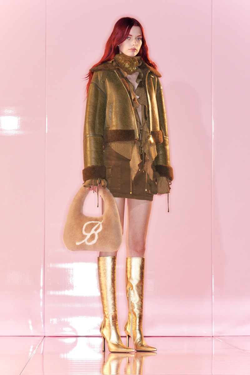 Blumarine Pre-Fall Collection Lookbook Pink Dresses Knitwear Images