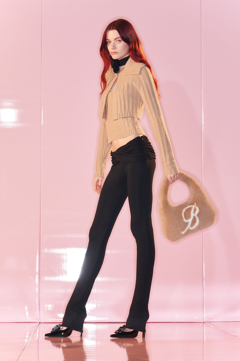Blumarine Pre-Fall Collection Lookbook Pink Dresses Knitwear Images