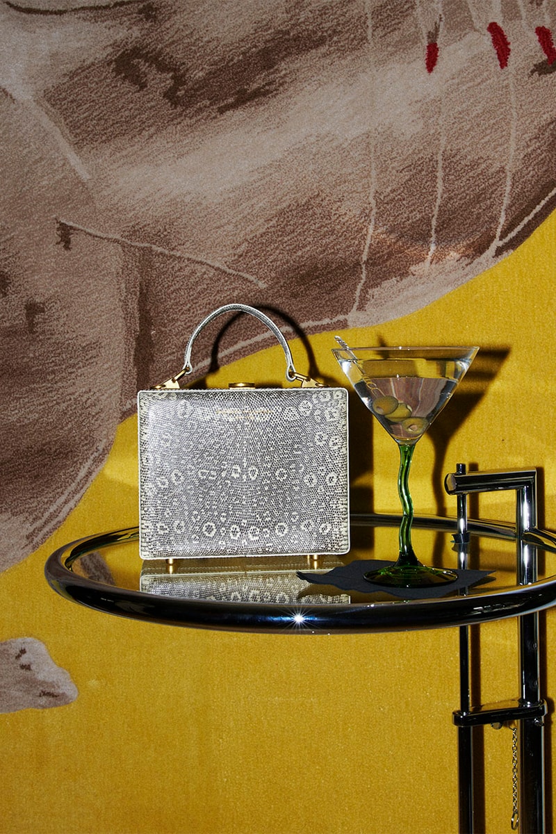 brandon blackwood ombré salvator lizard handbag collection