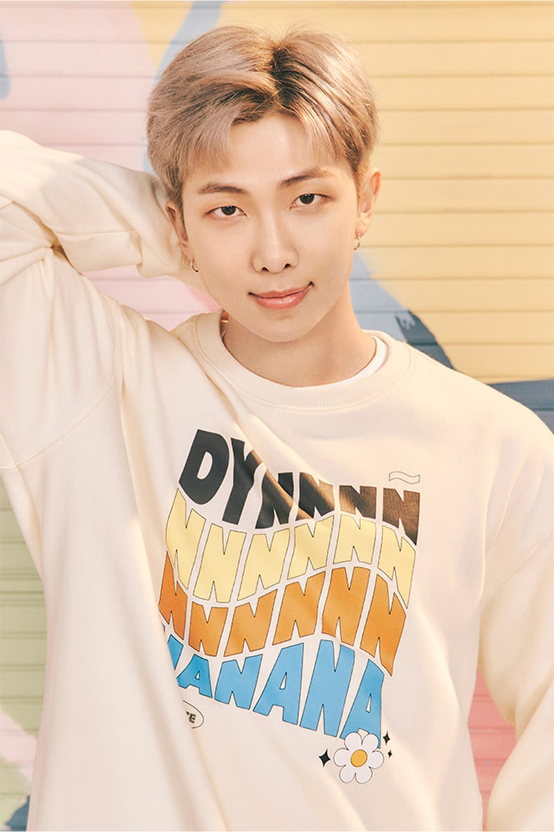 BTS FILA Dynamite Capsule Collection Sweater RM K-pop