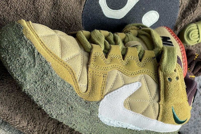 Cactus Plant Flea Market CPFM Nike Dunk Low Collaboration Details Closeup Midsole