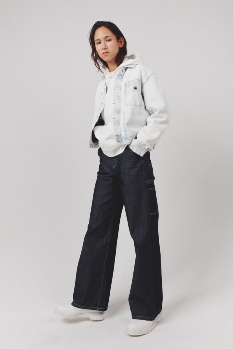 Carhartt WIP Spring Summer Women's Collection Denim Jackets Hoodies Accessories