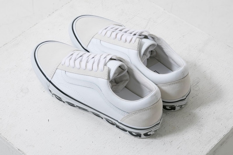 CDG Vans White Old Skool Collaboration Sneakers Footwear Kicks Shoes