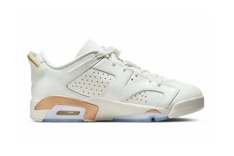 Nike Air Jordan 6 Low Spruce Aura Metallic Gold Price Release Date
