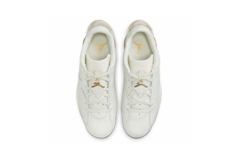 Nike Air Jordan 6 Low Spruce Aura Metallic Gold Price Release Date