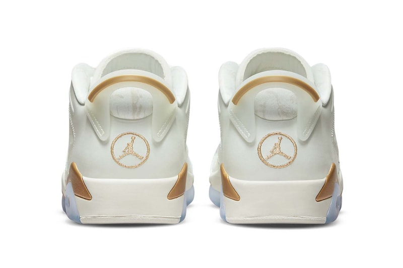Nike Air Jordan 6 Low Spruce Aura Metallic Gold Price Release Date