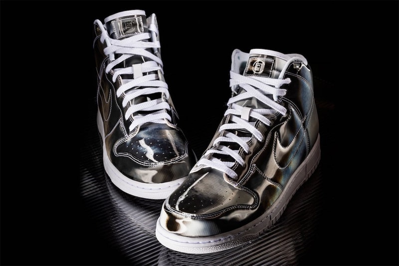 CLOT Nike Dunk High Silver Collaboration Price Release Date