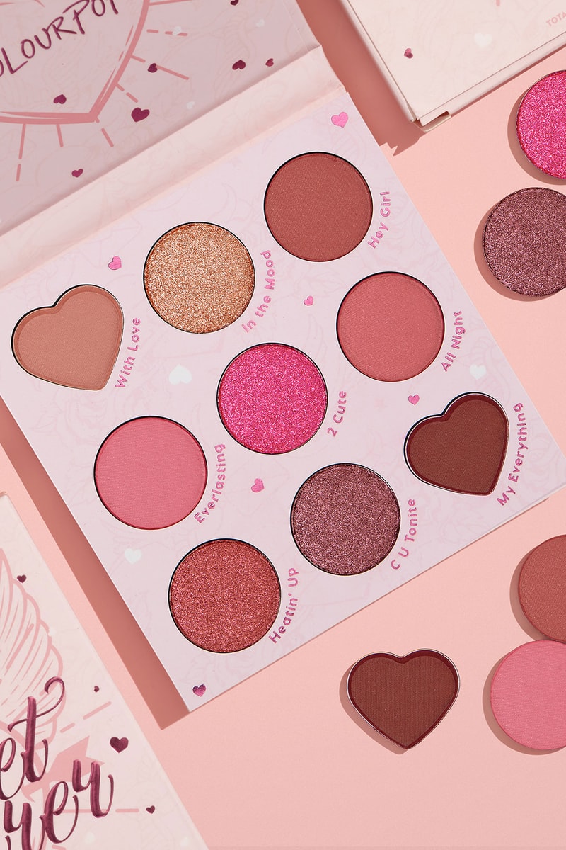 ColourPop Valentines Day Secret Admirer Makeup Collection Beauty Eyeshadows
