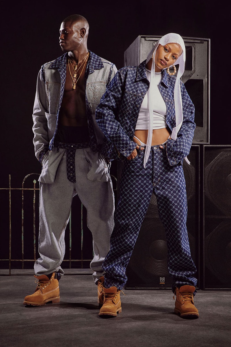 Daily Paper Spring Summer 2022 SS22 Lookbook Monogram Denim Set
