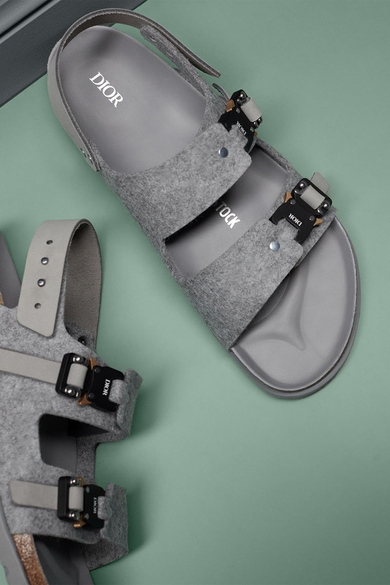 dior mens birkenstock collaboration
