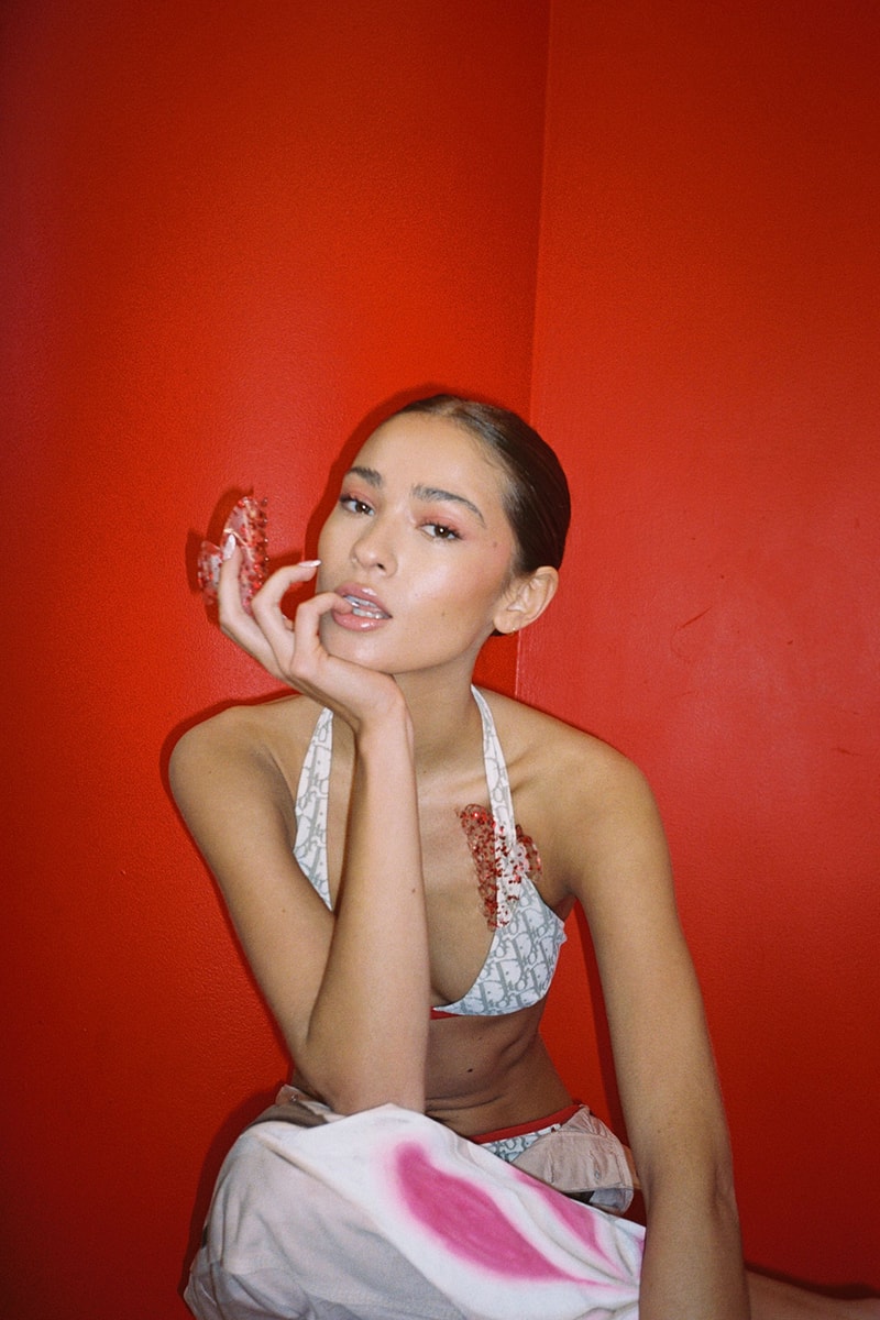 Emi Jay Valentine's Day Sweetheart Dior Oblique Top
