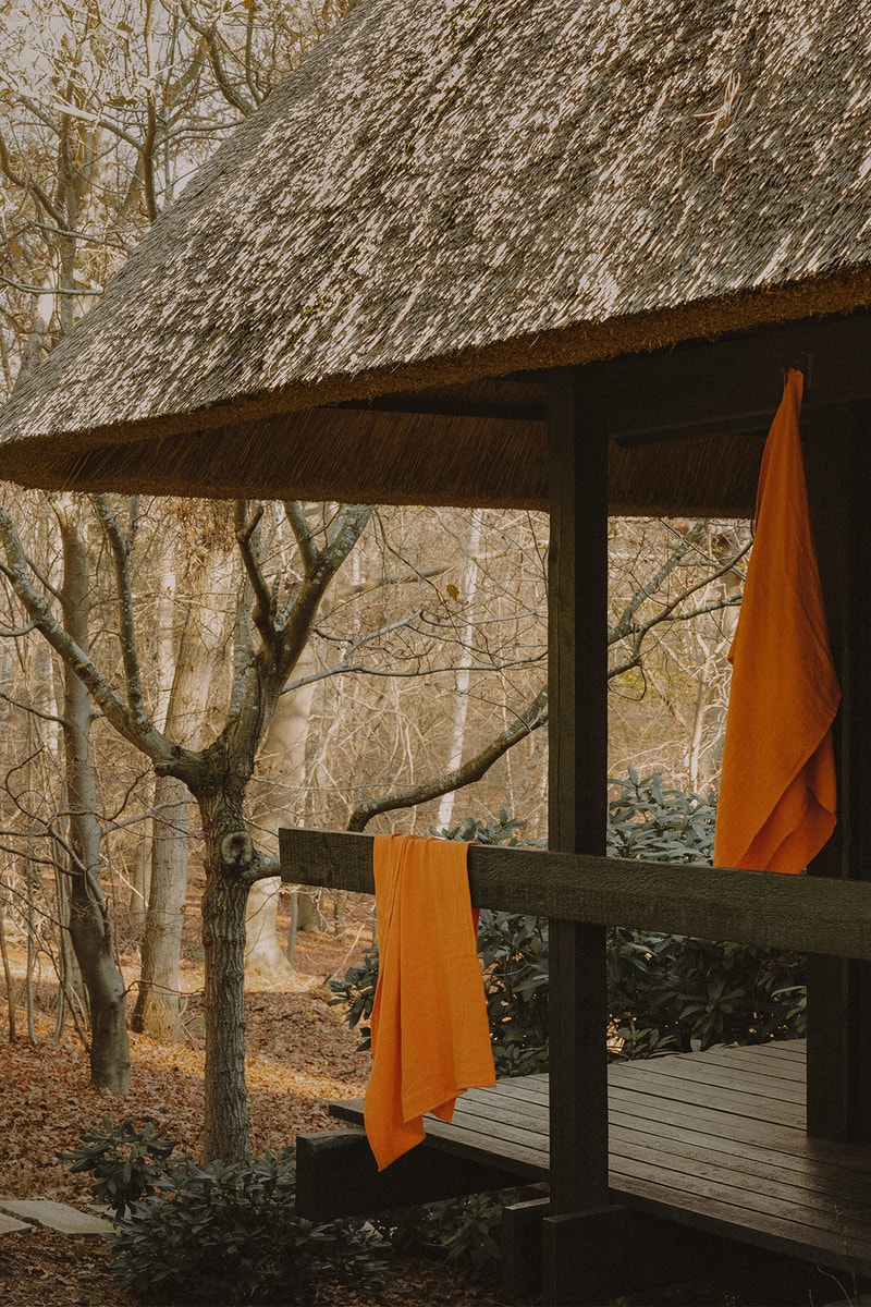 Frama Towel Collection Mindful Living Burnt Orange Product Shot