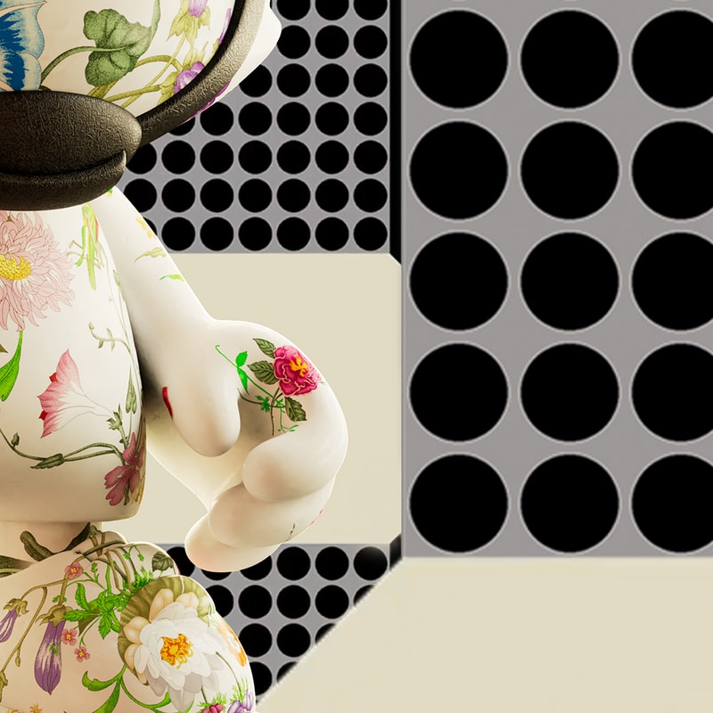 Gucci Superplastic Collaboration NFT Ceramic Sculpture