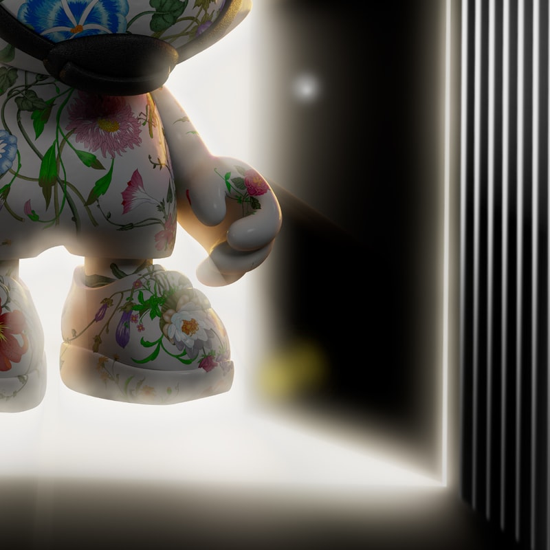 Gucci Superplastic Collaboration NFT Ceramic Sculpture