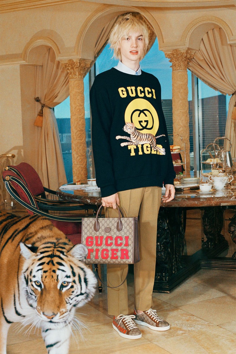 Gucci Year of the Tiger Collection Outerwear Accessories Pop-Up Stores 