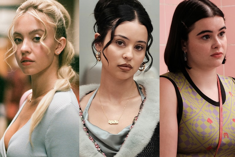 Euphoria Sydney Sweeney Cassie Howard  Alexa Demie Maddy Perez Barbie Ferreira Kat Hernandez Actors Fashion Outfit Style HBO Max