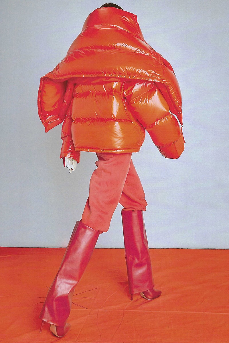 HBX Entire Studios Limited Edition Capsule Collection Unisex Sweatshirts PFD Puffer Brick Blood Back
