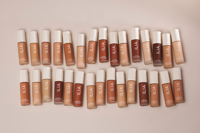 ILIA True Skin Serum Foundation Makeup Mindoro Bedarra Grenada Models All Shades