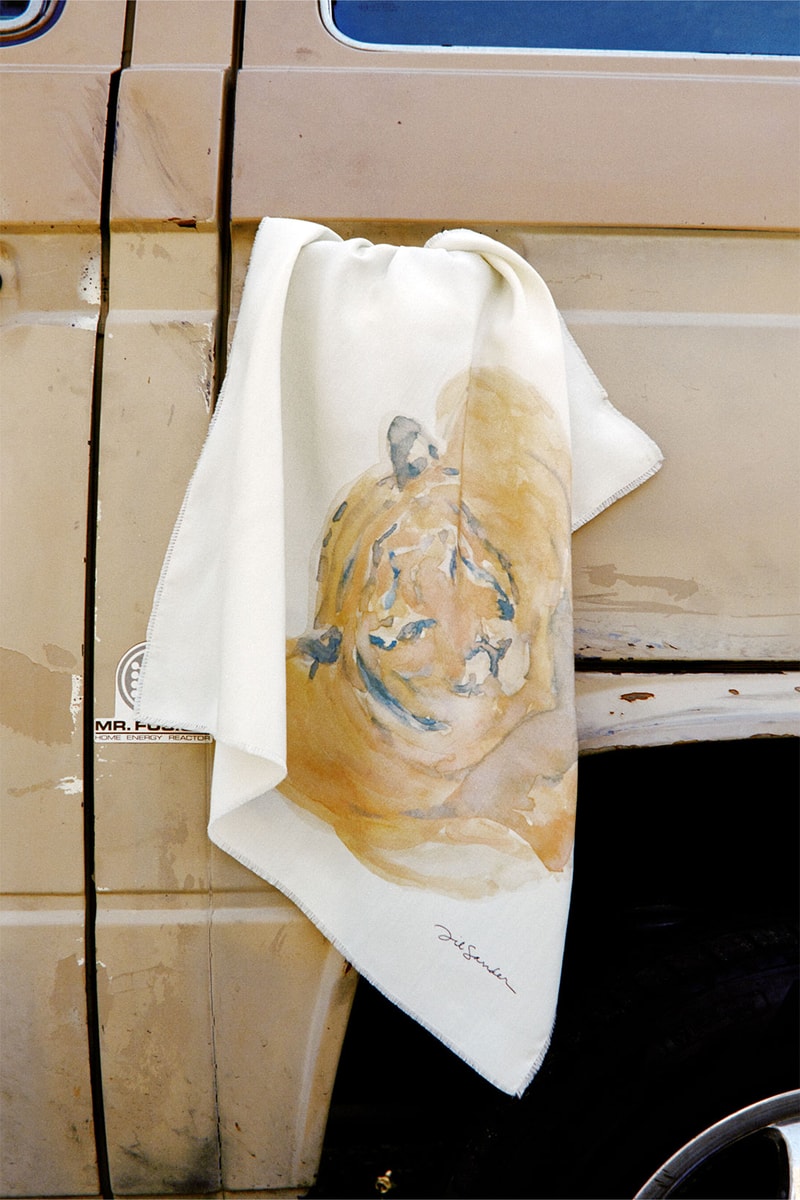 Jil Sander Lunar New Year of the Tiger Capsule Scarf