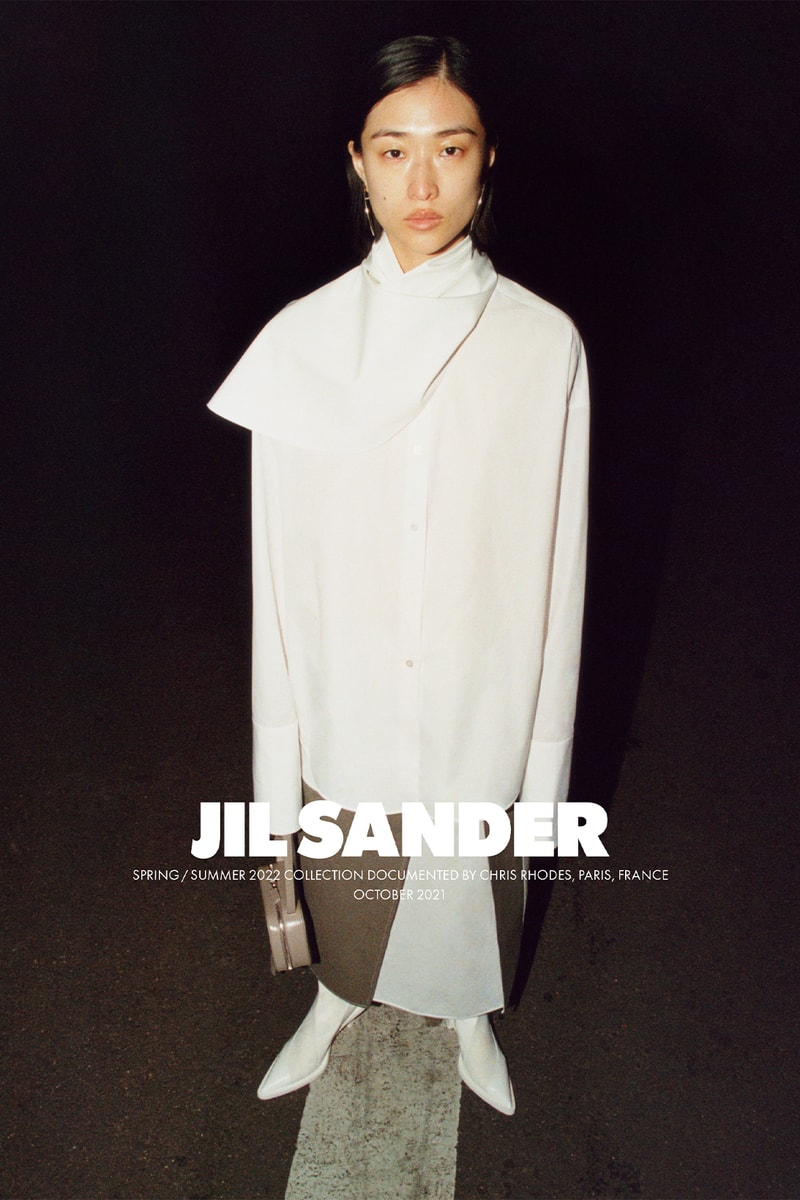 Jil Sander Spring Summer 2022 Collection Advertising Campaign Modern Photography Experimental Cinema Book