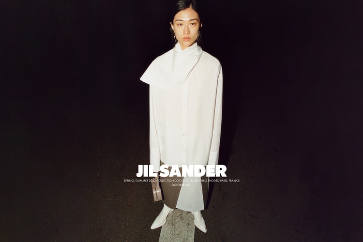 Jil Sander Lenses Its SS22 Campaign in the Urban and Natural Spaces of Paris