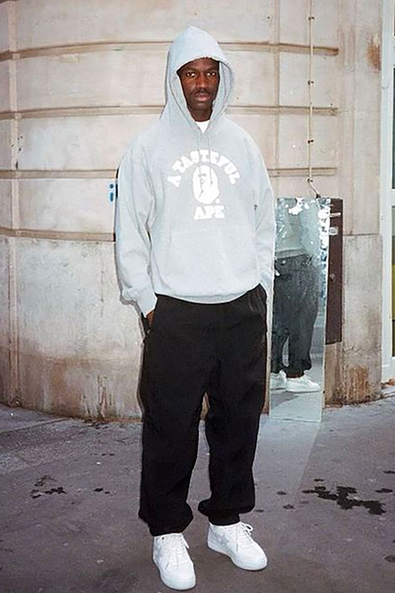 JJJJound BAPE Apparel Collection Hoodie Collaboration 