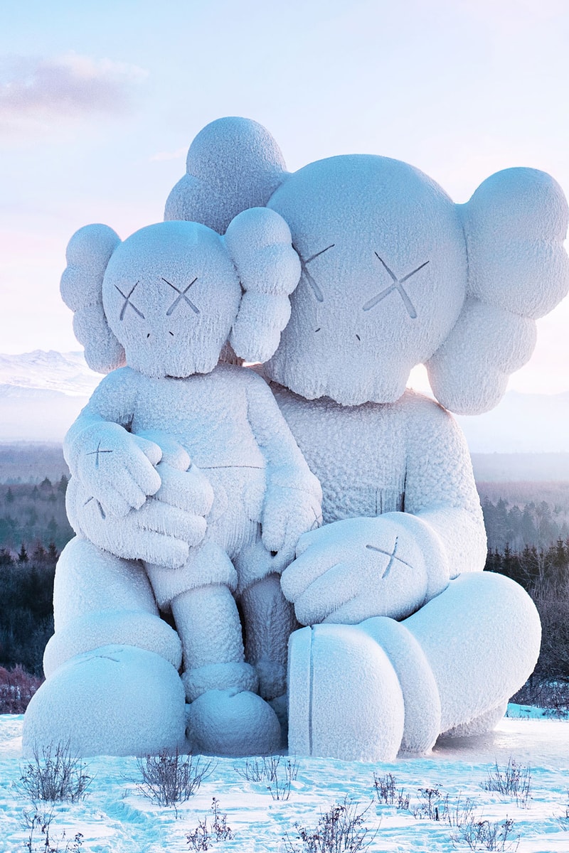 KAWS HOLIDAY COMPANION China Changbai Jilin Sculpture Installation