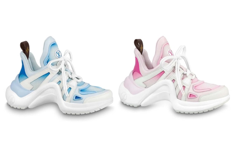 Louis Vuitton Releases Two Pastel Archlight Sneakers
