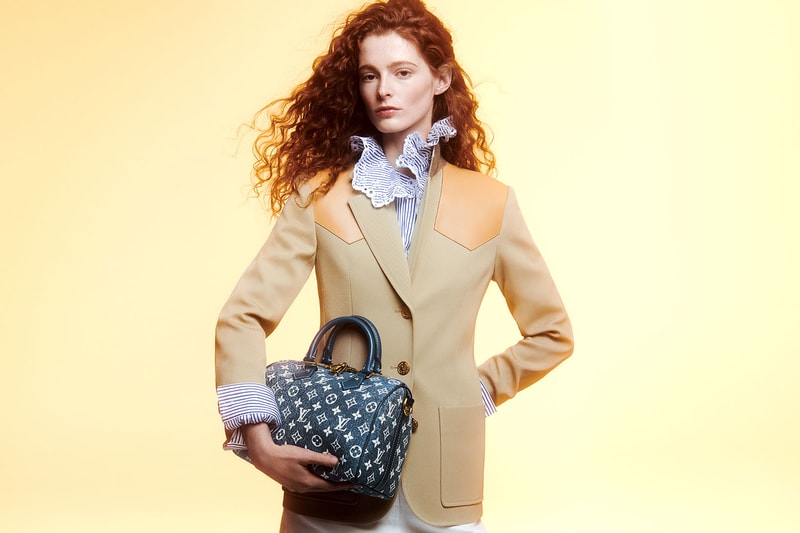 Louis Vuitton Monogram Jacquard Denim Speedy Bag