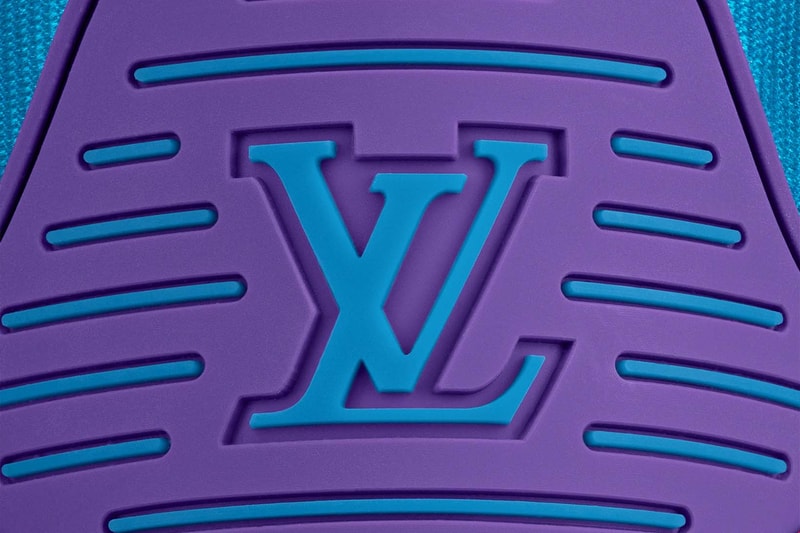 Louis Vuitton Virgil Abloh LV Trainer Crystal Blue Purple Pink Black Yellow Price Release Date