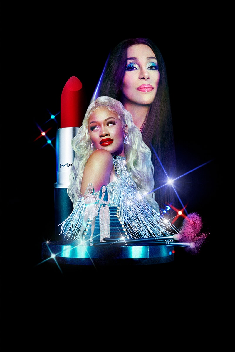 mac cosmetics challenge accepted campaign cher saweetie