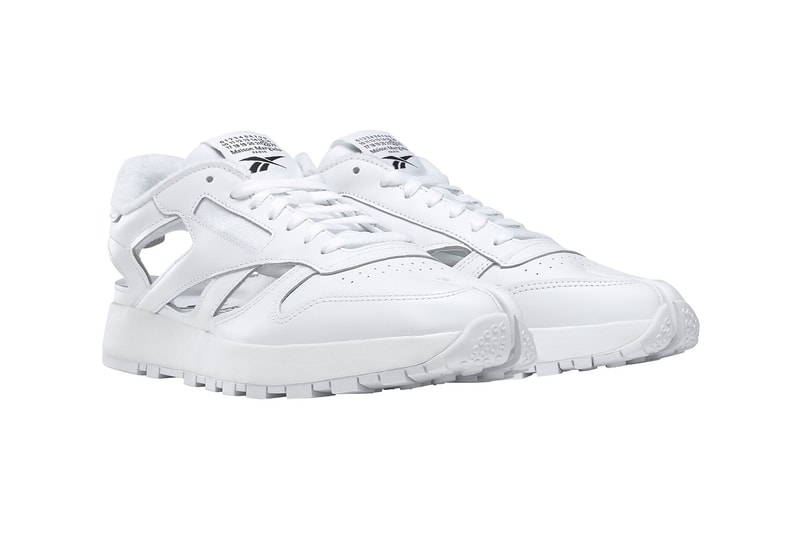 Maison Margiela Reebok Classic Leather Tabi Décortiqué Low Sneakers Footwear Collaboration 