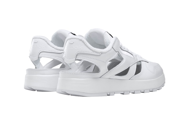 Maison Margiela Reebok Classic Leather Tabi Décortiqué Low Sneakers Footwear Collaboration 