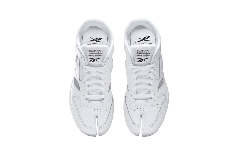 Maison Margiela Reebok Classic Leather Tabi Décortiqué Low Sneakers Footwear Collaboration 