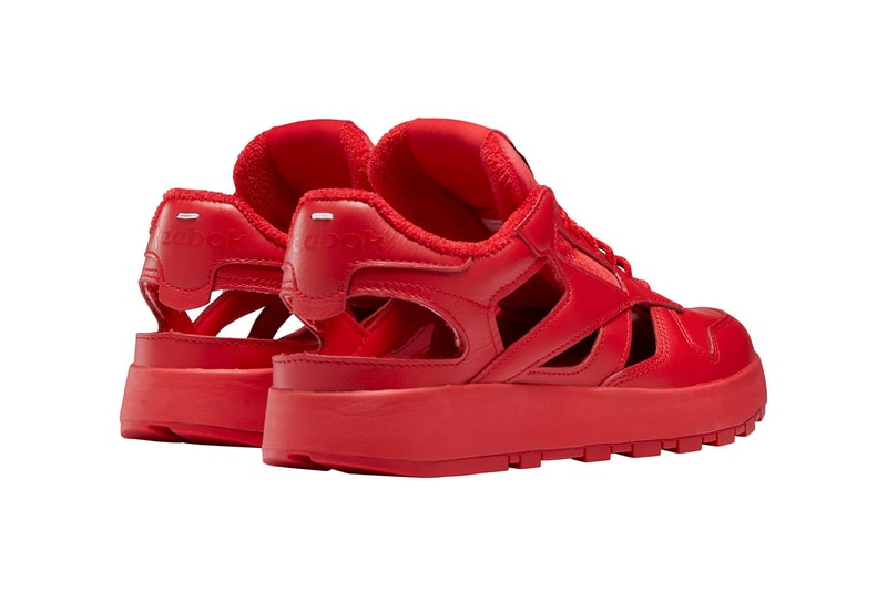 Maison Margiela Reebok Classic Leather Tabi Décortiqué Low Sneakers Footwear Collaboration 
