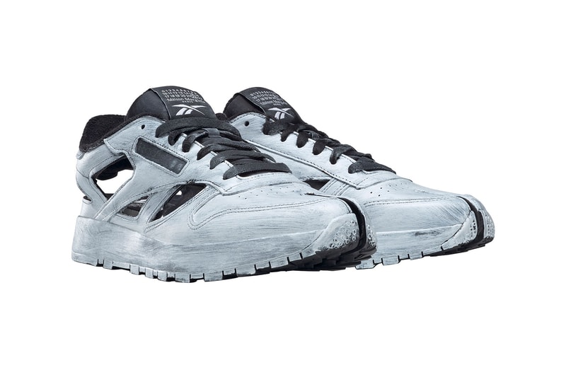 Maison Margiela Reebok Classic Leather Tabi Décortiqué Low Sneakers Footwear Collaboration 