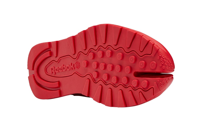 Maison Margiela Reebok Classic Leather Tabi Décortiqué Low Sneakers Footwear Collaboration 