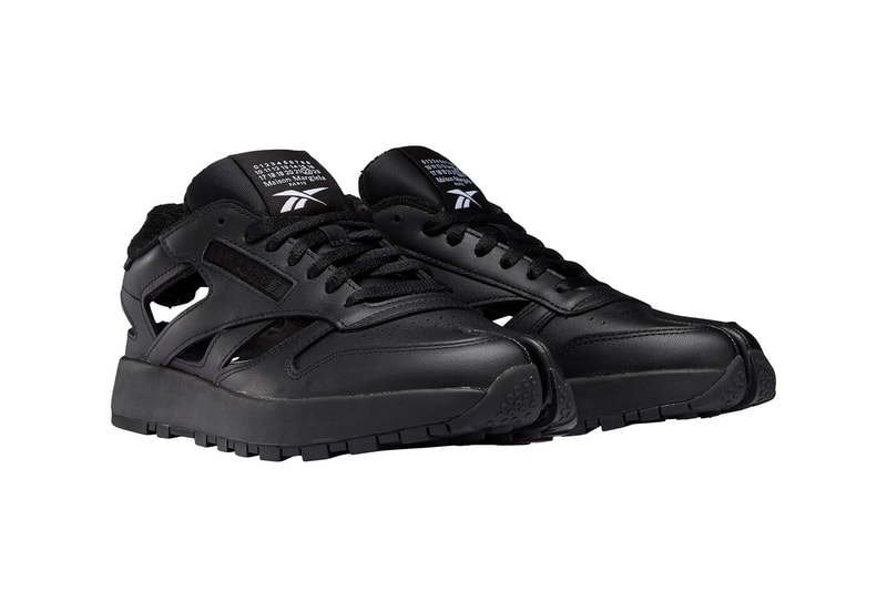 Maison Margiela Reebok Classic Leather Tabi Décortiqué Low Sneakers Footwear Collaboration 