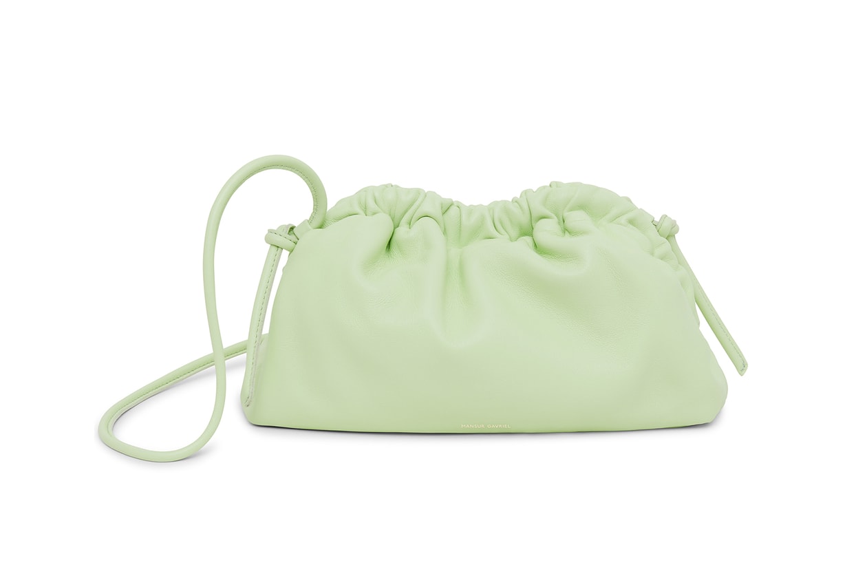 Mansur Gavriel Mini Cloud Clutch Restock Handbags 