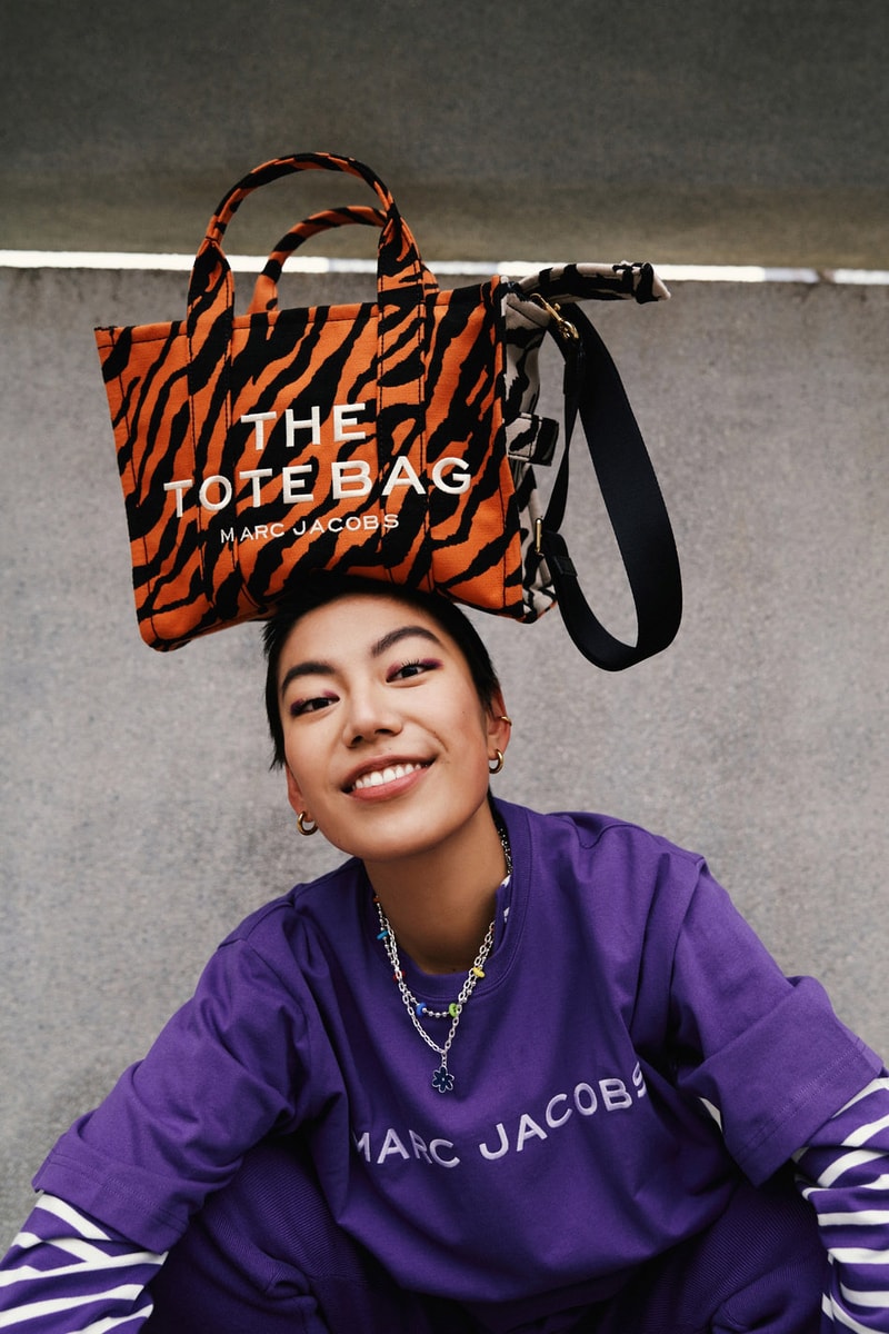 Marc Jacobs Lunar New Year Tiger Stripe Small Tote Bag